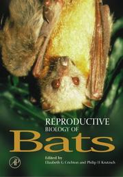 Cover of: Reproductive biology of bats by edited by Elizabeth G. Crichton and Philip H. Krutzsch.