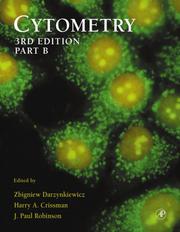Cover of: Methods in Cell Biology, Volume 64: Cytometry, Part B (Comb Bound) (Methods in Cell Biology, Vol 64)