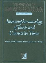 Cover of: Immunopharmacology of Joints and Connective Tissues (Handbook of Immunopharmacology) by 