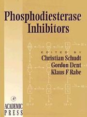 Cover of: Phosphodiesterase Inhibitors (Handbook of Immunopharmacology) by 
