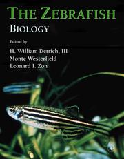 Cover of: The Zebrafish, Volume 1 by 