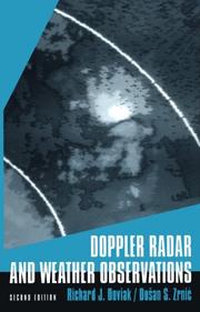 Cover of: Doppler radar and weather observations by R. J. Doviak