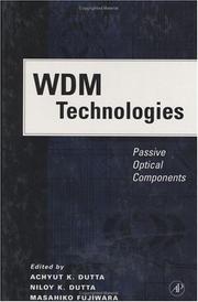 Cover of: WDM Technologies | 