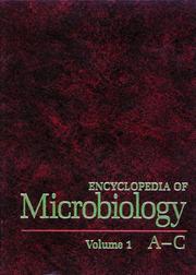 Cover of: Encyclopedia of Microbiology, 1