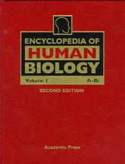 Cover of: Encyclopedia of Human Biology, 9 Volume Set (Encyclopedia of Human Biology)