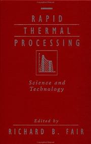 Rapid Thermal Processing by Richard B. Fair