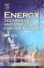 Cover of: Energy: technology and directions for the future