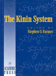 Cover of: The Kinin system by edited by Stephen G. Farmer.