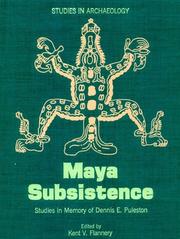 Cover of: Maya Subsistence by Kent Flannery, Kent Flannery