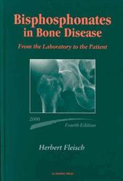 Bisphosphonates in bone disease by Herbert Fleisch