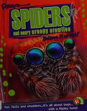 Cover of: Spiders and other creepy crawlies by Robert L. Ripley