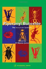 Cover of: Piperonyl butoxide by edited by Denys Glynne Jones.