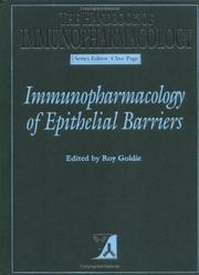 Cover of: Immunopharmacology of Epithelial Barriers (Handbook of Immunopharmacology) by Clive Page