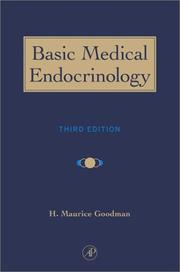 Cover of: Basic Medical Endocrinology, Third Edition