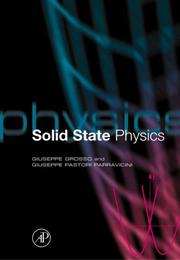 Cover of: Solid State Physics