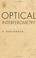 Cover of: Optical interferometry