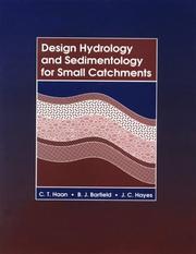 Cover of: Design hydrology and sedimentology for small catchments