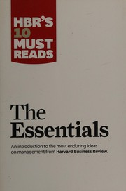 Cover of: HBR's 10 must reads by 