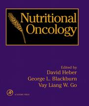Cover of: Nutritional Oncology by 
