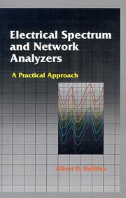 Cover of: Electrical spectrum and network analyzers: a practical approach