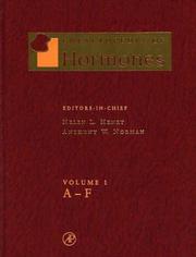 Cover of: Encyclopedia of Hormones, Three-Volume Set by 