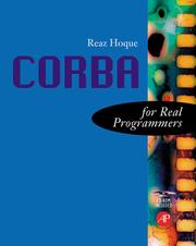 Cover of: CORBA for real programmers