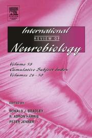 Cover of: International Review of Neurobiology, Volume 42 (International Review of Neurobiology)