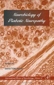 Cover of: Neurobiology of diabetic neuropathy by edited by David Tomlinson.