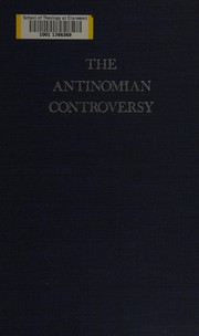 Cover of: The Antinomian controversy by Charles Francis Adams Jr.