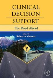 Cover of: Clinical Decision Support by Robert A. Greenes