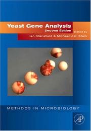 Cover of: Yeast Gene Analysis, Volume 36, Second Edition (Methods in Microbiology) (Methods in Microbiology)