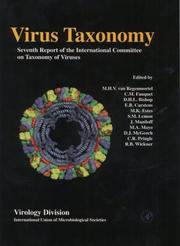 Cover of: Virus Taxonomy: Classification and Nomenclature of Viruses: Seventh Report of the International Committee on Taxonomy of Viruses