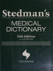 Cover of: Stedman's medical dictionary