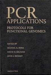 Cover of: PCR Applications by John J. Sninksy
