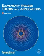 Cover of: Elementary Number Theory with Applications, Second Edition