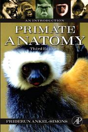 Cover of: Primate Anatomy, Third Edition by Friderun Ankel-Simons, Friderun Ankel-Simons