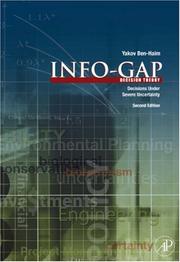 Cover of: Info-Gap Decision Theory, Second Edition by Yakov Ben-Haim