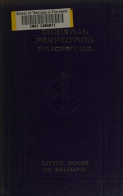 Cover of: Christian perfection