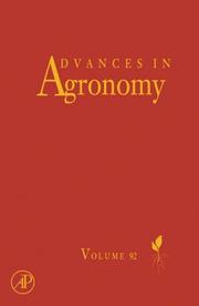 Advances in Agronomy, Volume 92 (Advances in Agronomy) (Advances in Agronomy) by Donald L. Sparks