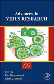 Cover of: Advances in Virus Research, Volume 69 (Advances in Virus Research) (Advances in Virus Research) by 
