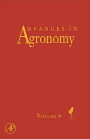 Cover of: Advances in Agronomy, Volume 94 (Advances in Agronomy) (Advances in Agronomy) by Donald L. Sparks