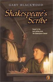 Cover of: Shakespeare's Scribe (Shakespeare Stealer) by Gary Blackwood