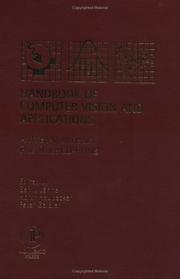 Cover of: Handbook of Computer Vision and Applications, Three-Volume Set, Volume 1-3