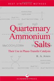 Cover of: Quaternary Ammonium Salts (Best Synthetic Methods)
