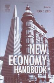 Cover of: New Economy Handbook by Derek C. Jones