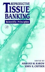 Cover of: Reproductive Tissue Banking by 