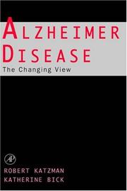 Cover of: Alzheimer disease: the changing view