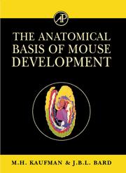 Cover of: The  anatomical basis of mouse development