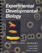 Cover of: Experimental developmental biology: a laboratory manual