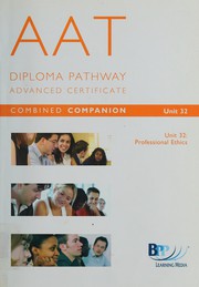 Cover of: AAT: diploma pathway, advanced certificate : Professional ethics
